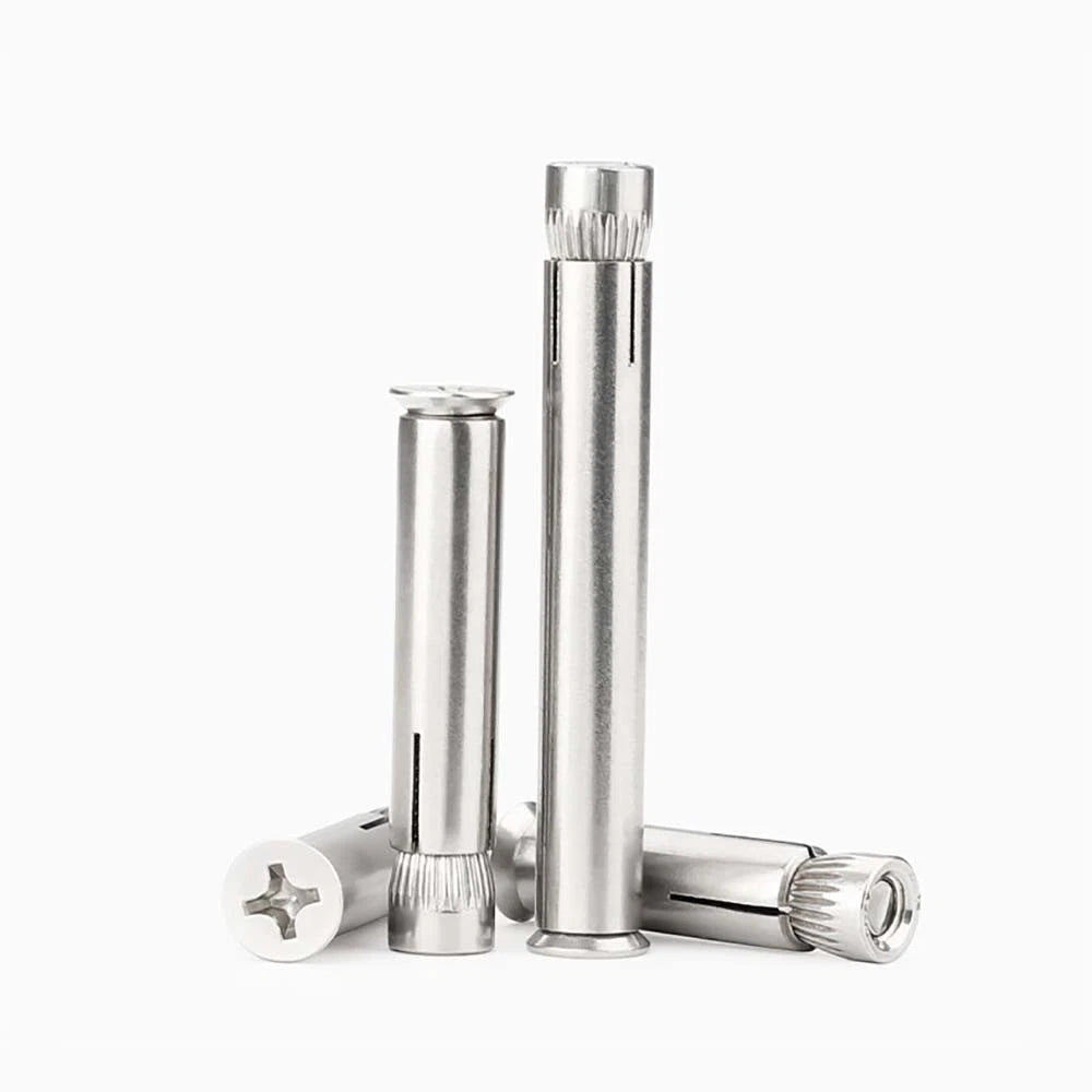 Sleeve Anchor Countersunk Phillips Expansion Bolts M6–M12 | 304/201 SS & Zinc