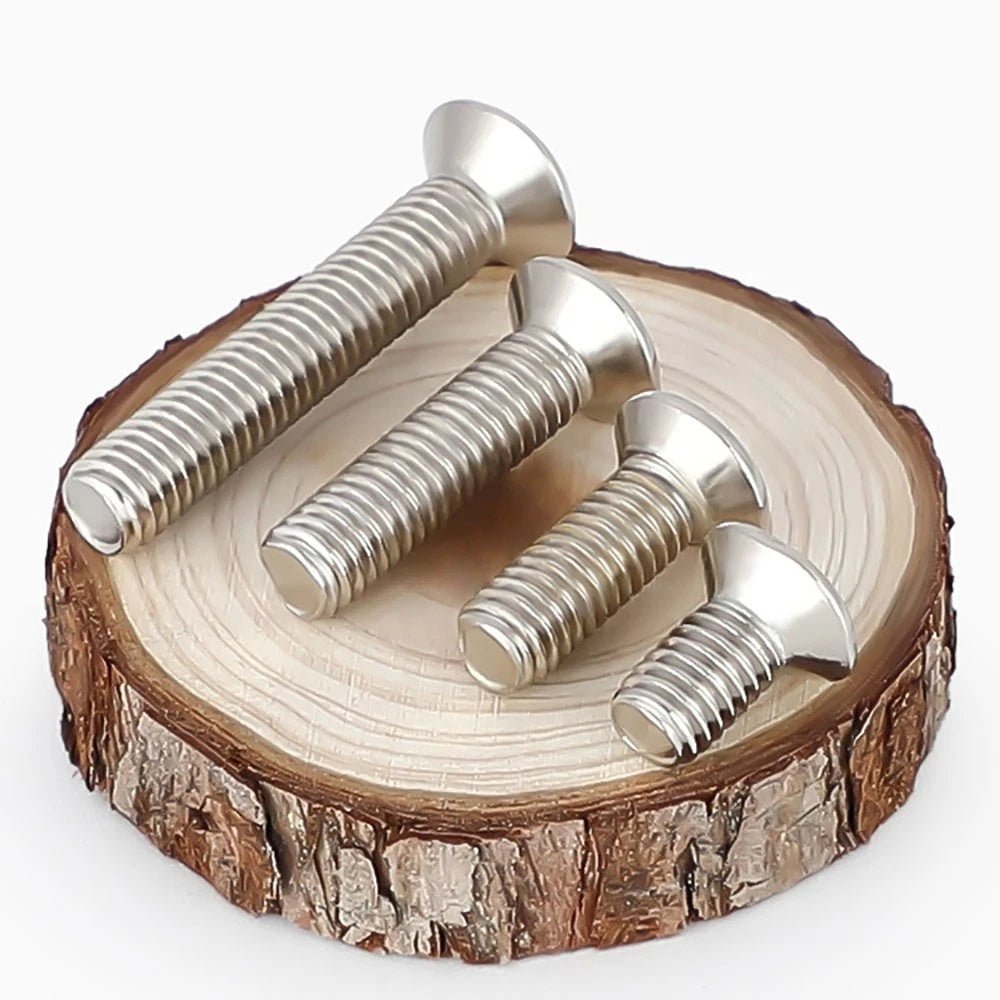 M1.2–M4 Countersunk Phillips Machine Screws | Nickel Plated Steel | Flat Head Bolts - HomeDIYer