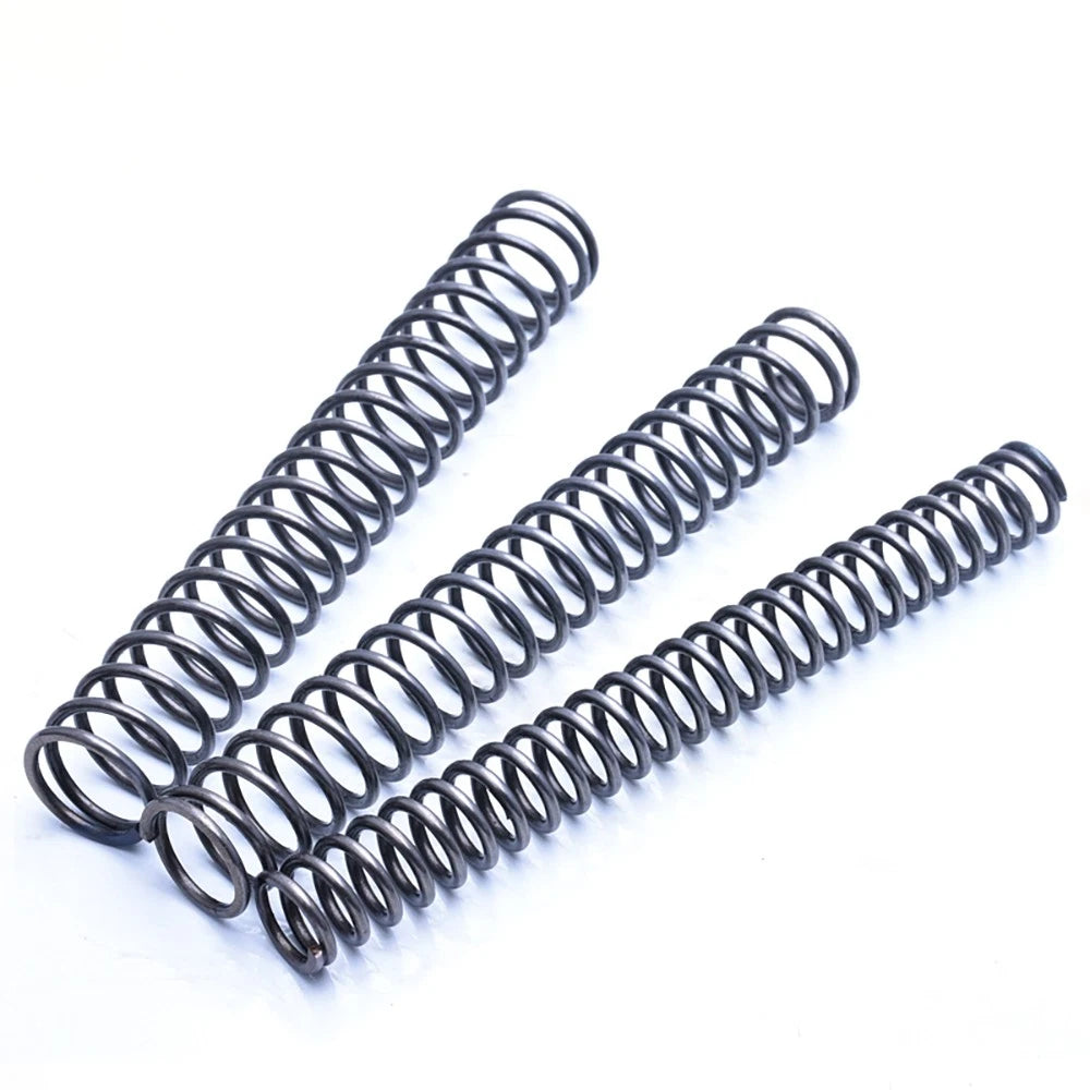 Spring Steel Compression Spring, 0.3-4.5mm Wire Dia, 300mm Length, Spiral Spring