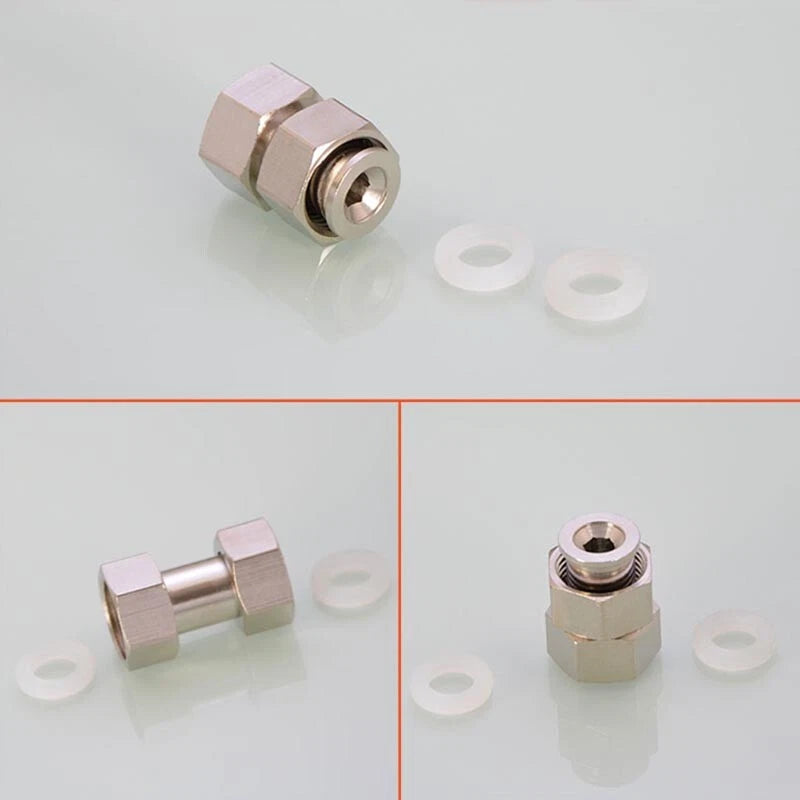 Brass BSP Extension Pipe Fitting — 1/2" & 3/4" Female/Male Thread Connector Adapter