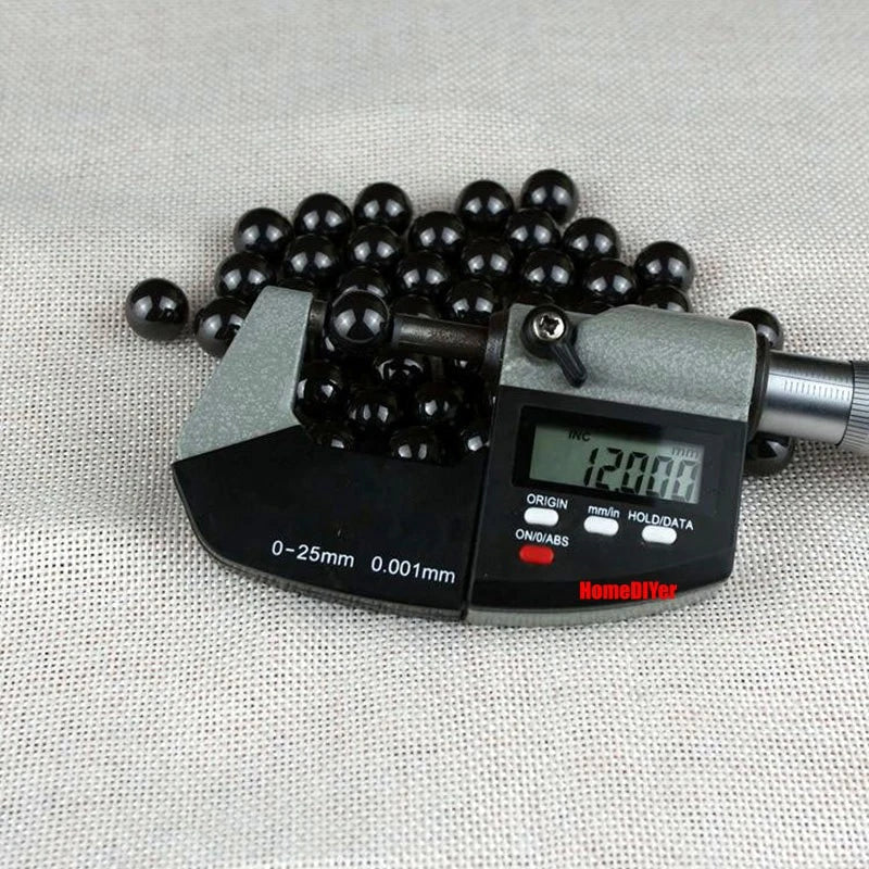 Grade 5 Silicon Nitride Ball Bearings Si3N4 Ceramic Balls Diameter 10mm-38.1mm