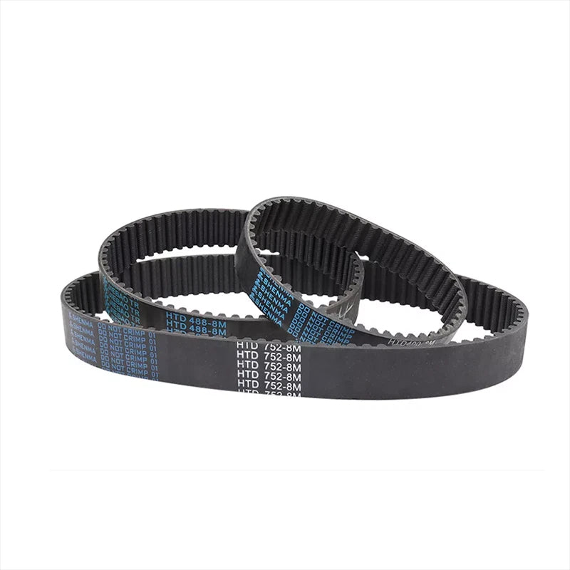 HTD 8M Rubber Timing Belt Closed Loop — 30mm & 40mm Width, 288–4400mm Perimeter