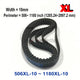 XL Rubber Timing Belts — 10mm Wide, 506XL to 1180XL | Replacement Drive Belts
