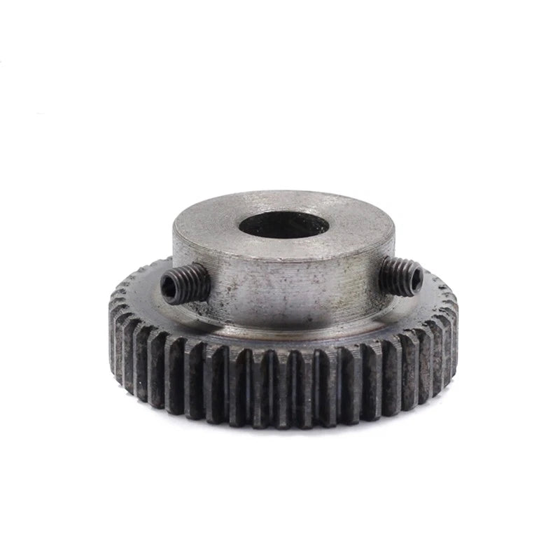 Mod 1 Steel Pinion Gear Spur Gears 12-30 Teeth 6-15mm Bore With Screw Hardened