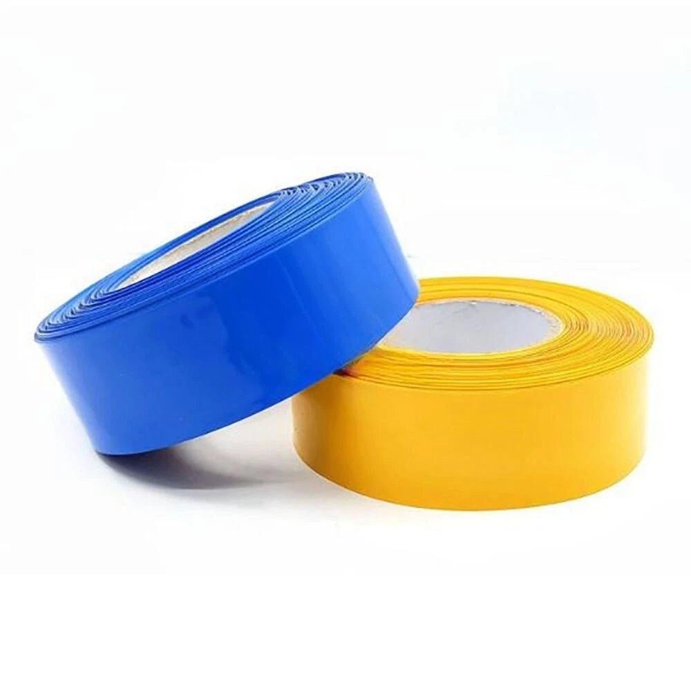 PVC Heat Shrink Tubing for RC Battery Packs – 7mm to 45mm, Multiple Colors - HomeDIYer