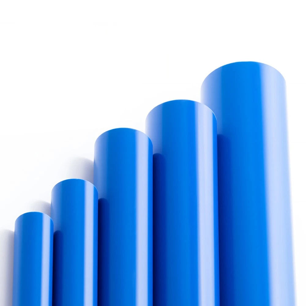 Blue PVC Solvent Weld Pipe 20mm–110mm | Plumbing Tube 200mm & 500mm Lengths