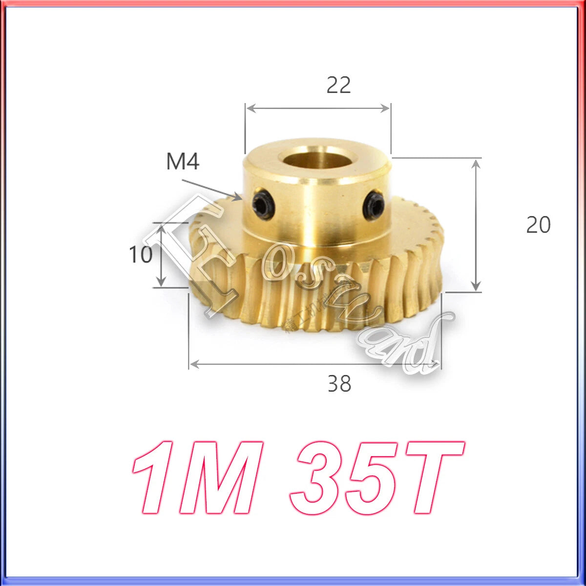 Worm Gear Set 0.5/0.8/1/1.5 Mod Rod Shaft Gear Wheel Reduce Transmission Part