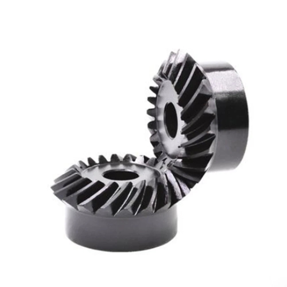 Module 1.5/2/2.5/3/4 Spiral Bevel Gear 90° 1:1 Pairing 20T 25T 30T Left-Right