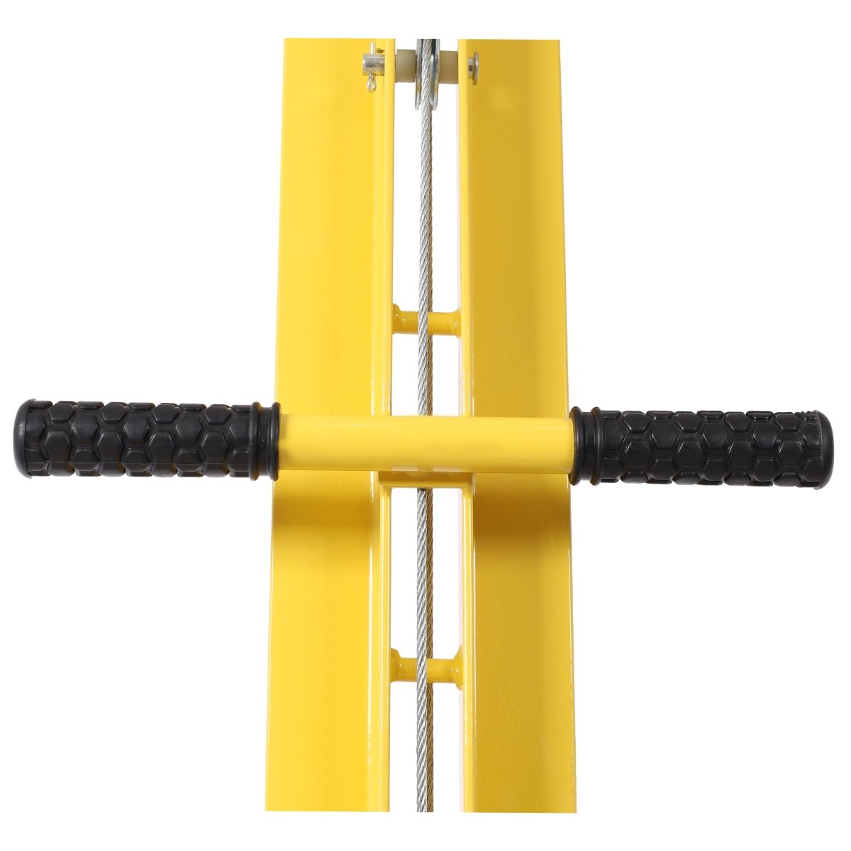 Drywall panel lift for walls, Load capacity 150LBS Heavy Duty Drywall Lifter, Use for drywall, OSB, plywood, insulation, cement board. Yellow Color - HomeDIYer