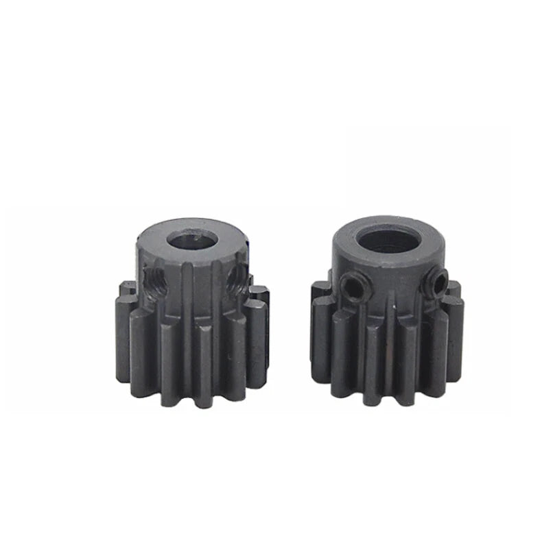 1.5 Mod Spur Gear 45# Steel Transmission Gear 50T-80T Teeth With Step Motor Gear
