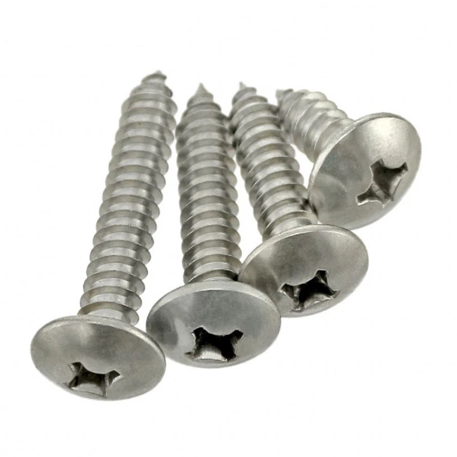 M3 M4 Phillips Truss Head Self Tapping Screws – 304 Stainless Steel