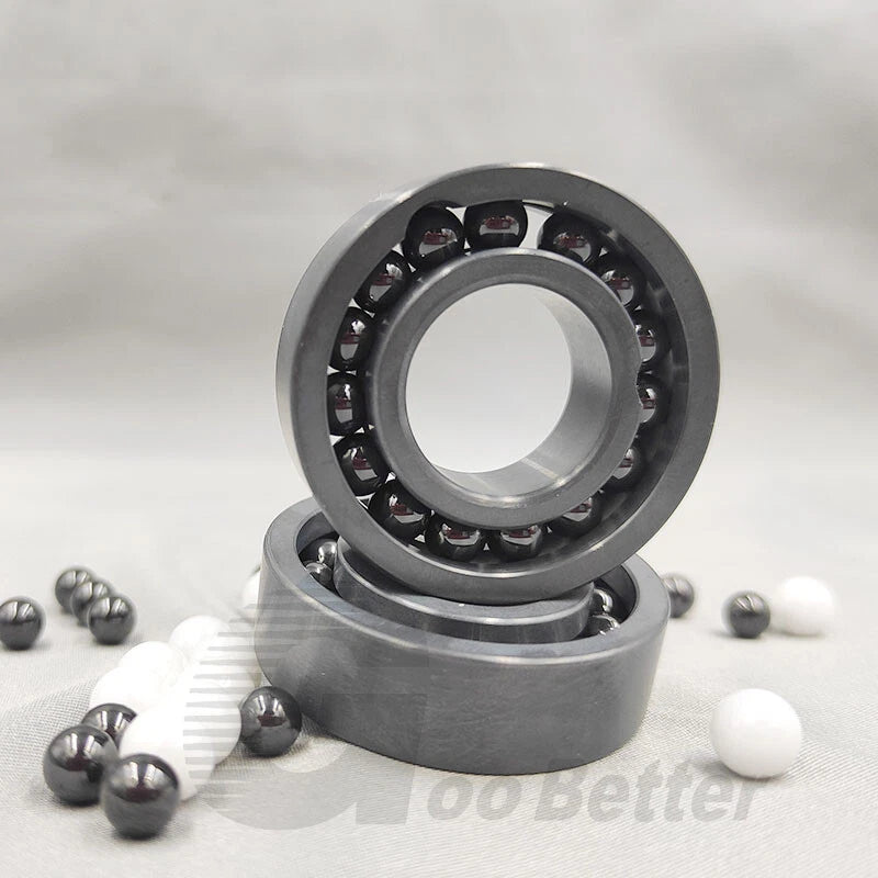 Si3N4 Silicon Nitride Roller Bearing Full Ball Ceramic Bearings Bore 6mm-50mm
