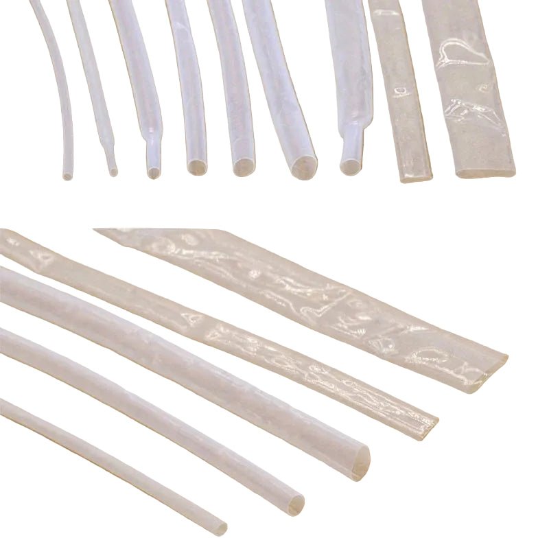 PTFE & FEP Heat Shrink Tubing — Clear, φ0.5mm–40mm, 1.7:1 / 4:1 / 1.3:1 Shrink Ratio - HomeDIYer