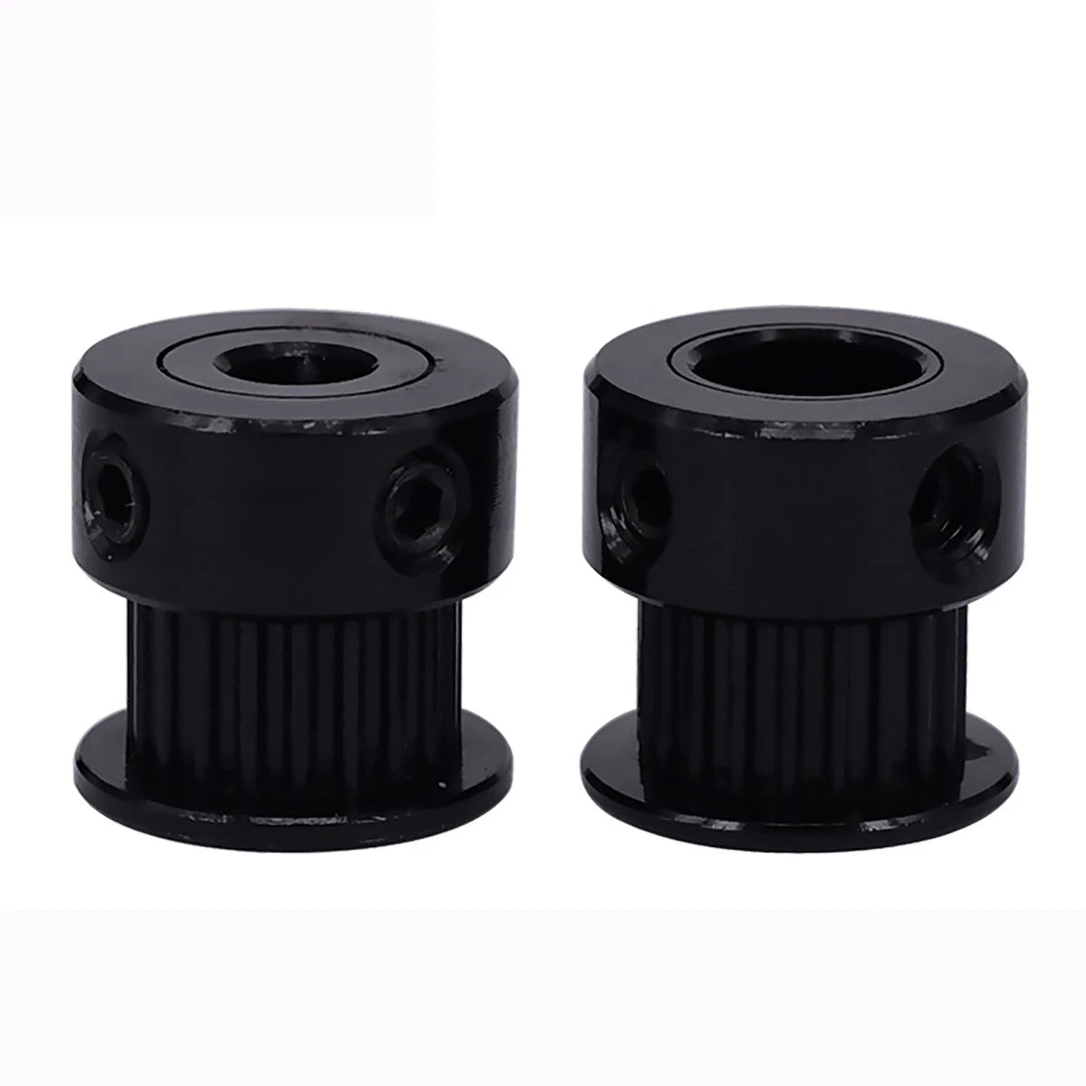 2GT 20T 5/8mm Bore Pulley Gear Wheel for 3D Printer Timing Belt 6mm Width Black
