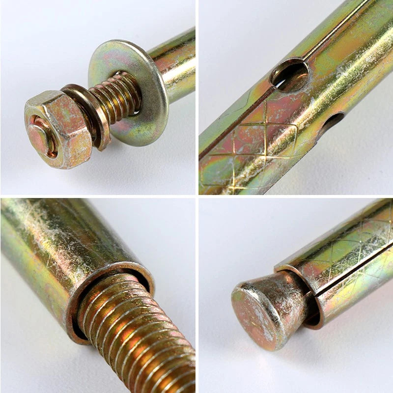 M6 M8 Extra Long Masonry Expansion Bolts — Concrete Wall Anchor Screws (30–80mm)