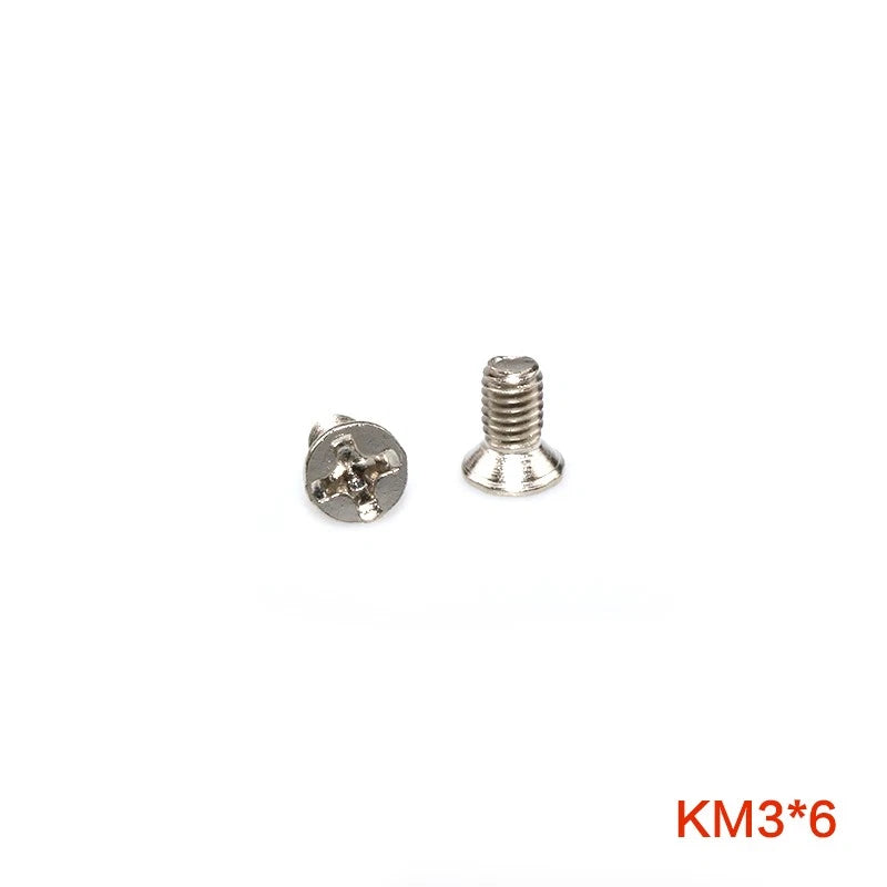 M3 Countersunk Phillips Machine Screws – Nickel Plated Carbon Steel, Fully Threaded (5–30mm)