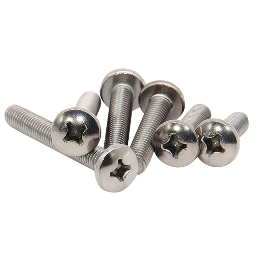 M1.6–M6 TA2 Titanium Pan Head Pozi Screws – Ultra‑Strong, Corrosion‑Resistant, 2–50mm Lengths