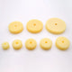 2 Module Plastic Nylon Spur Gear, Cylinder Flat Gears 12~50 Teeth, 6/8/10mm Bore