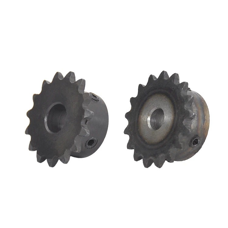 1/4"(6.35mm) Pitch 04C Roller Chain Sprockets 9T-24T Sprocket Wheel Bore 5-20mm