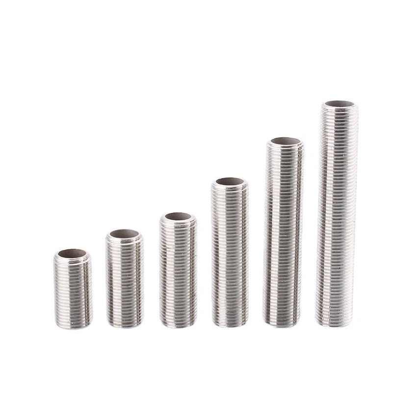 A2 Stainless Steel Male Threaded Rod Connector Stud — Pipe Fitting Bar