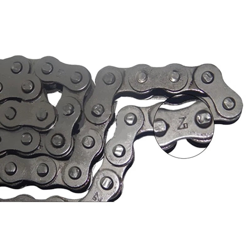 Roller Chain 16A 16B 20A 24A Drive Conveyor Chain & Full-Half Buckle 1.5 Meter