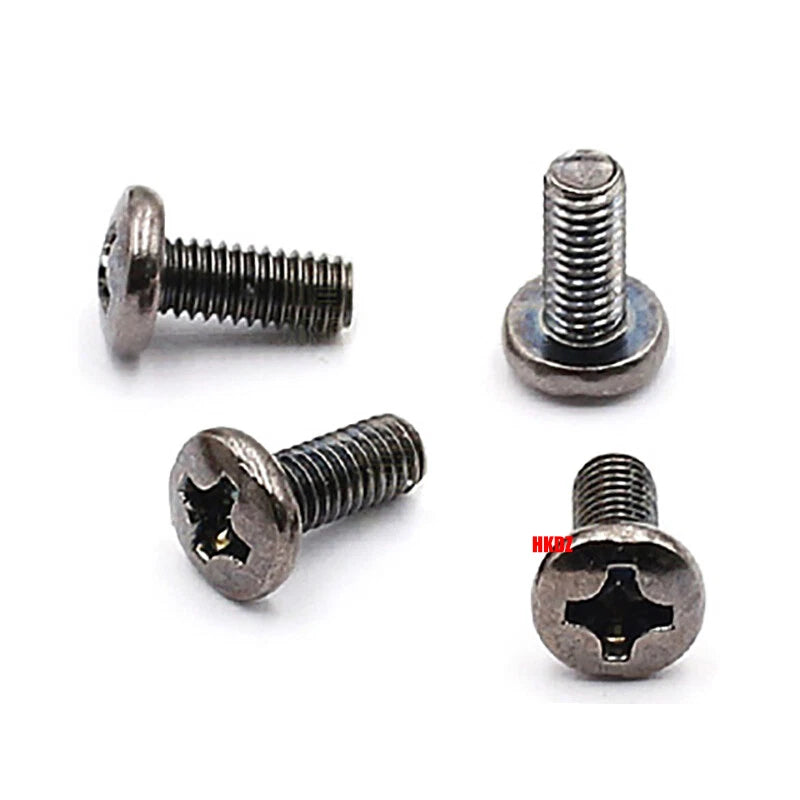 M3 Phillips Umbrella Round Head Machine Screws – Carbon Steel / 304 Stainless, 4–10mm, Multi Finishes