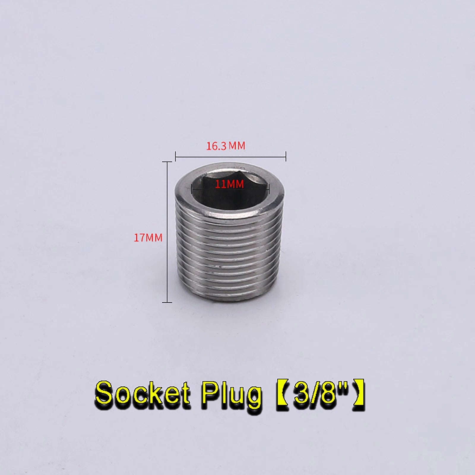Stainless Steel BSP Pipe Fittings – Socket Plug, Hex Plug & Hex Cap 1/4" to 2"
