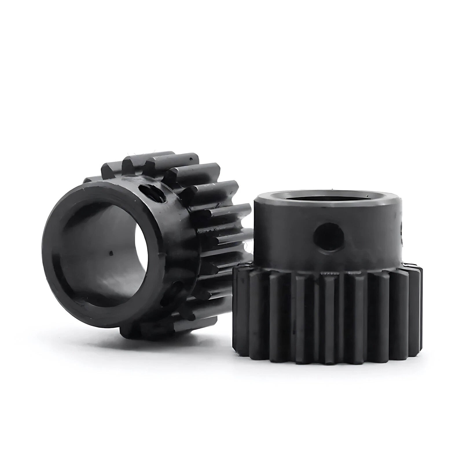 Mod 1 45# Steel Pinion Gear Spur Gears 10-60 T 14-50mm Bore With Step Motor Gear