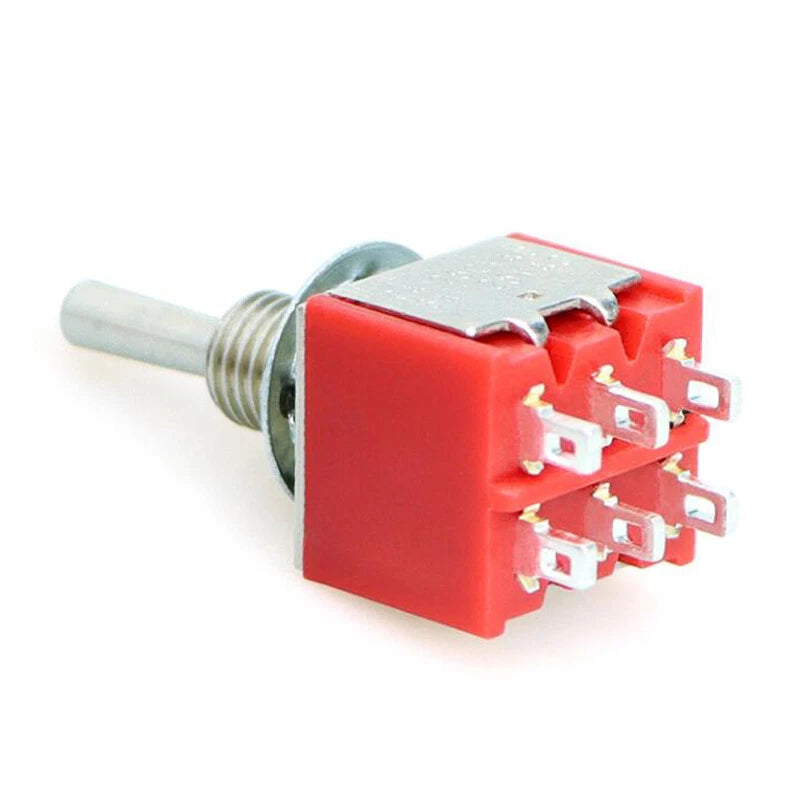 On/Off Metal Toggle Switch AC 125V/250V — MTS-102 103 202 203