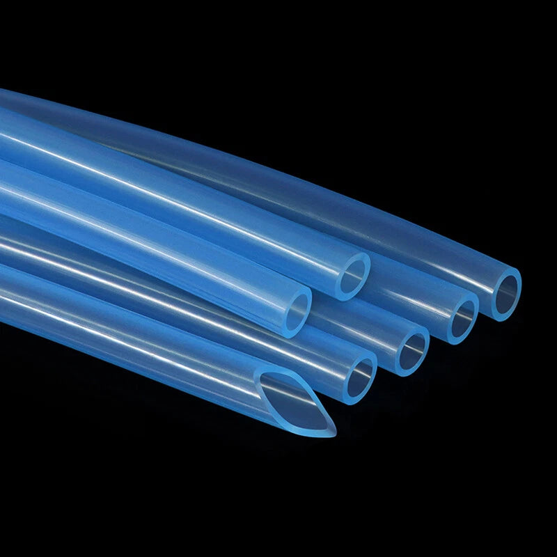 Food Grade Silicone Tubing Sky Blue — Flexible Hose Pipe 2mm to 6mm ID
