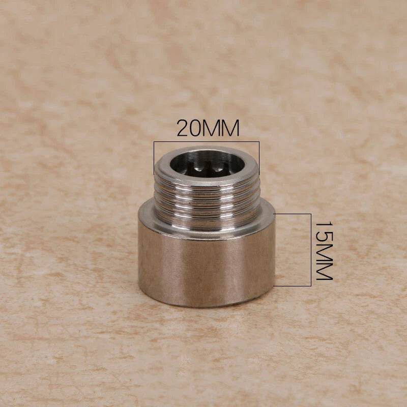 201 Stainless Steel BSP Extension Connector Pipe Fitting – Male to Female Adapter