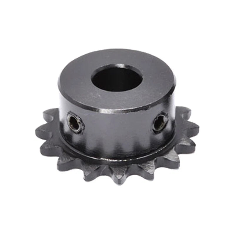 Roller Chain Sprocket 1/4" Transmission Sprockets 24~30 Teeth 45# Steel Blacken