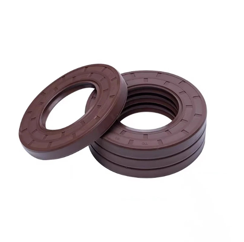 TC Skeleton Oil Seals FKM Double Lip Rotary Shaft Seal ID 50–52mm
