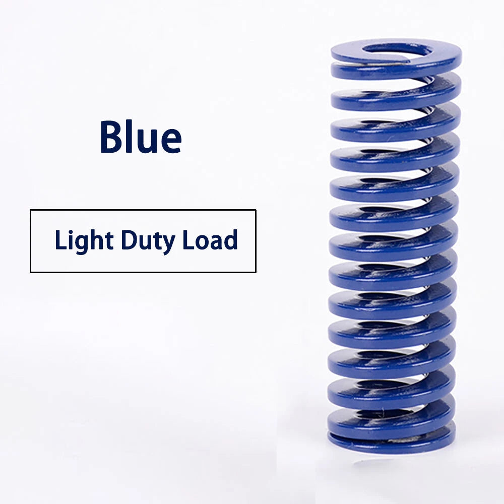 30x15mm/35x17.5mm Multicolor Spiral Stamping Compression Mould Spring 25-300mm