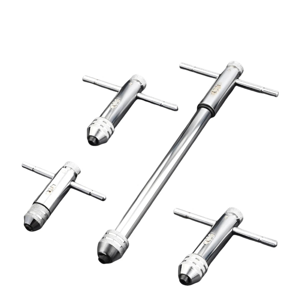 Ratchet Tap Wrench, Holder For Use With Hand Taps/Sets M1 - M8 & M5 - M12 Metric