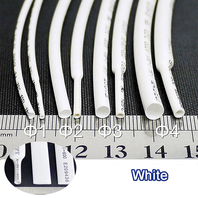 Heat Shrink Tubing 2:1 Ratio – 12mm to 18mm, 7 Colors, 1m–50m Lengths