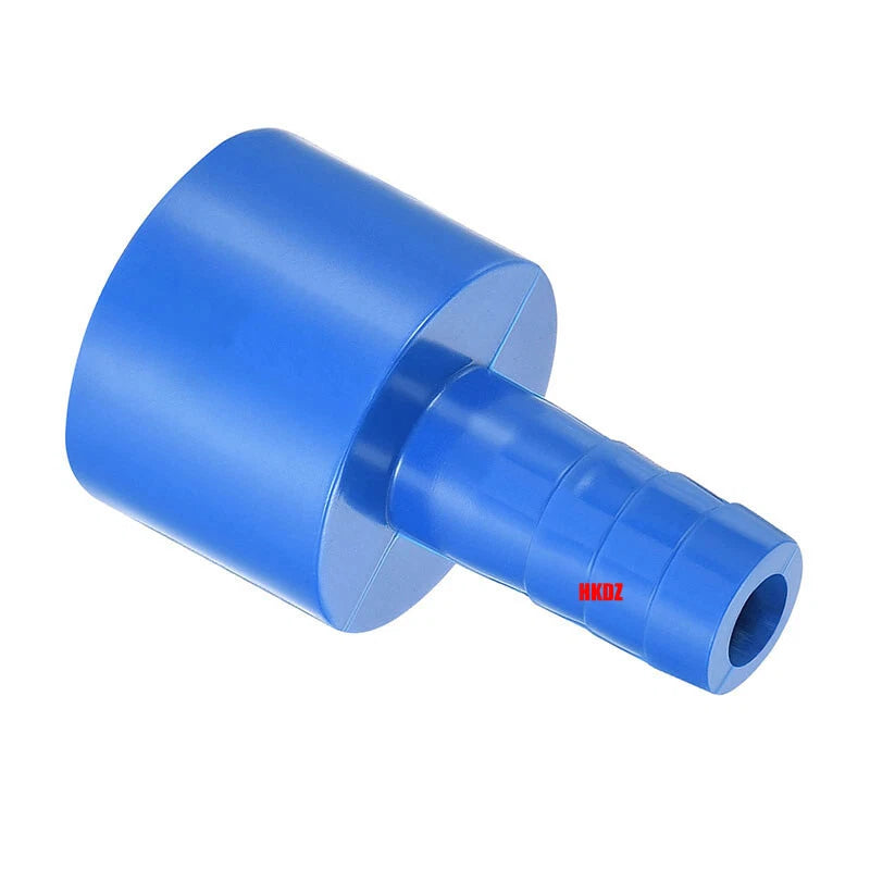 Pagoda 8mm~20mm Plug Blue PVC Pipe Connector Fittings Adapter To Hose OD 20 25mm