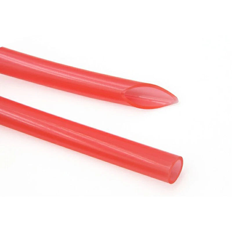 Transparent Red Silicone Tube Food Grade Beer Milk Hose Pipe Soft Rubber 3-10mm