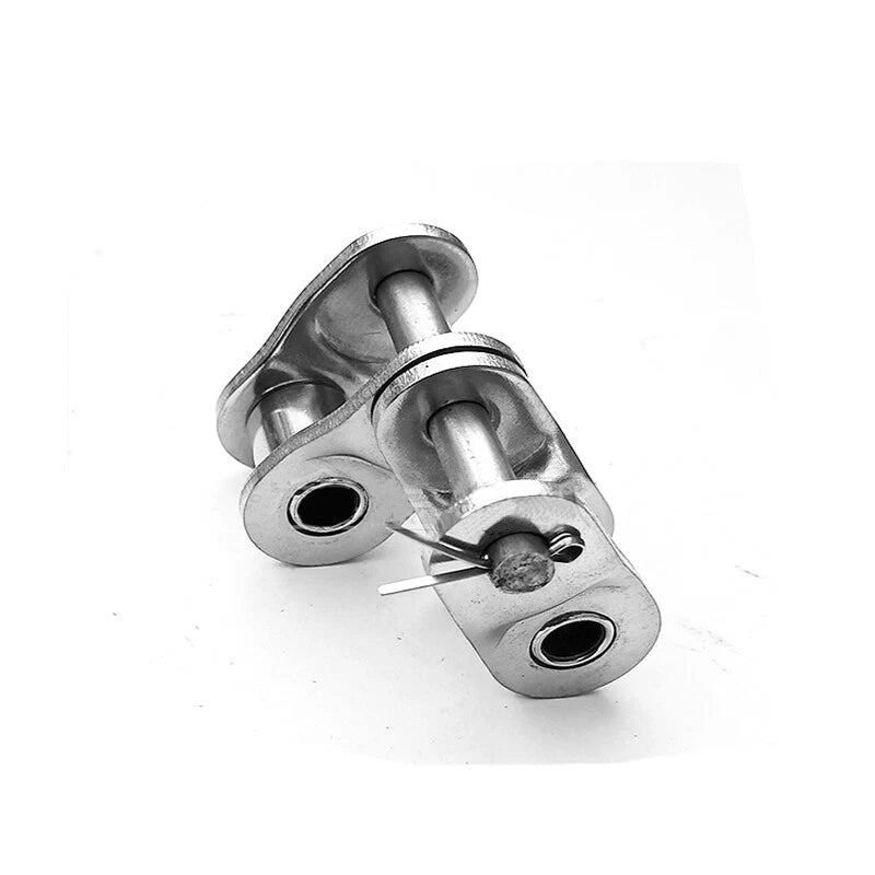 A2 Stainless Steel Duplex Roller Chains Full/Half Connecting Links 06B-2 - 20A-2