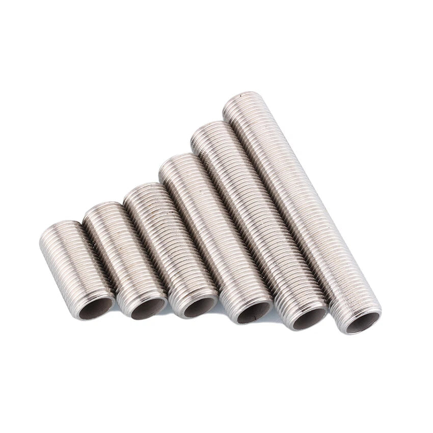 A2 Stainless Steel Male Threaded Rod Connector Stud — Pipe Fitting Bar