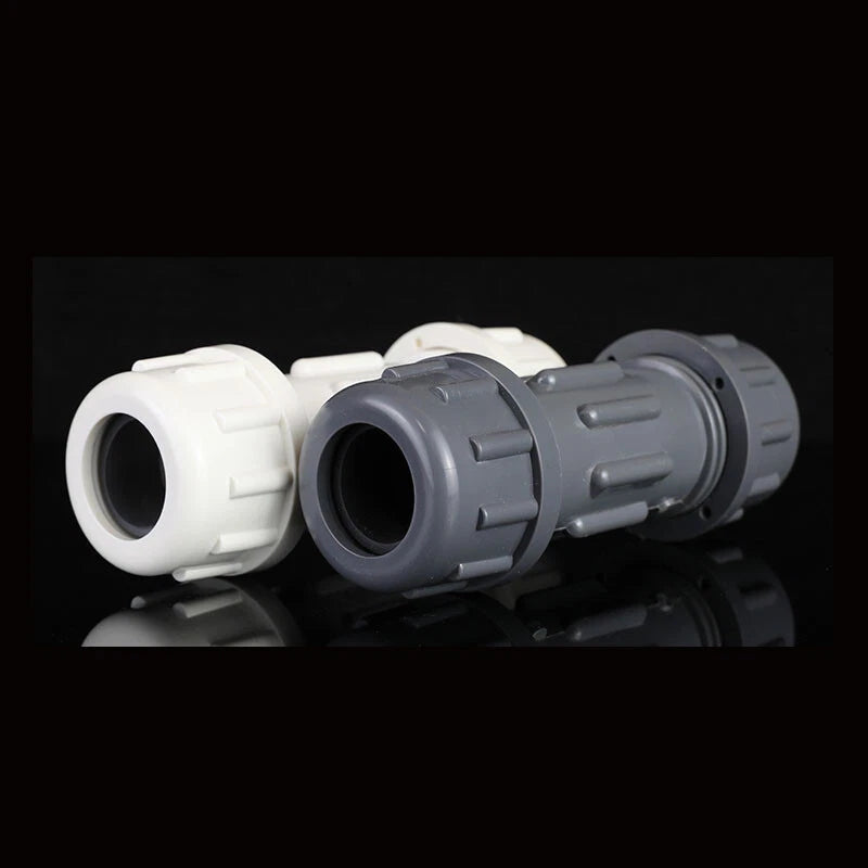 PVC Pipe Quick Connector Adapter Coupling 20-160mm  Compression Pipe Fittings