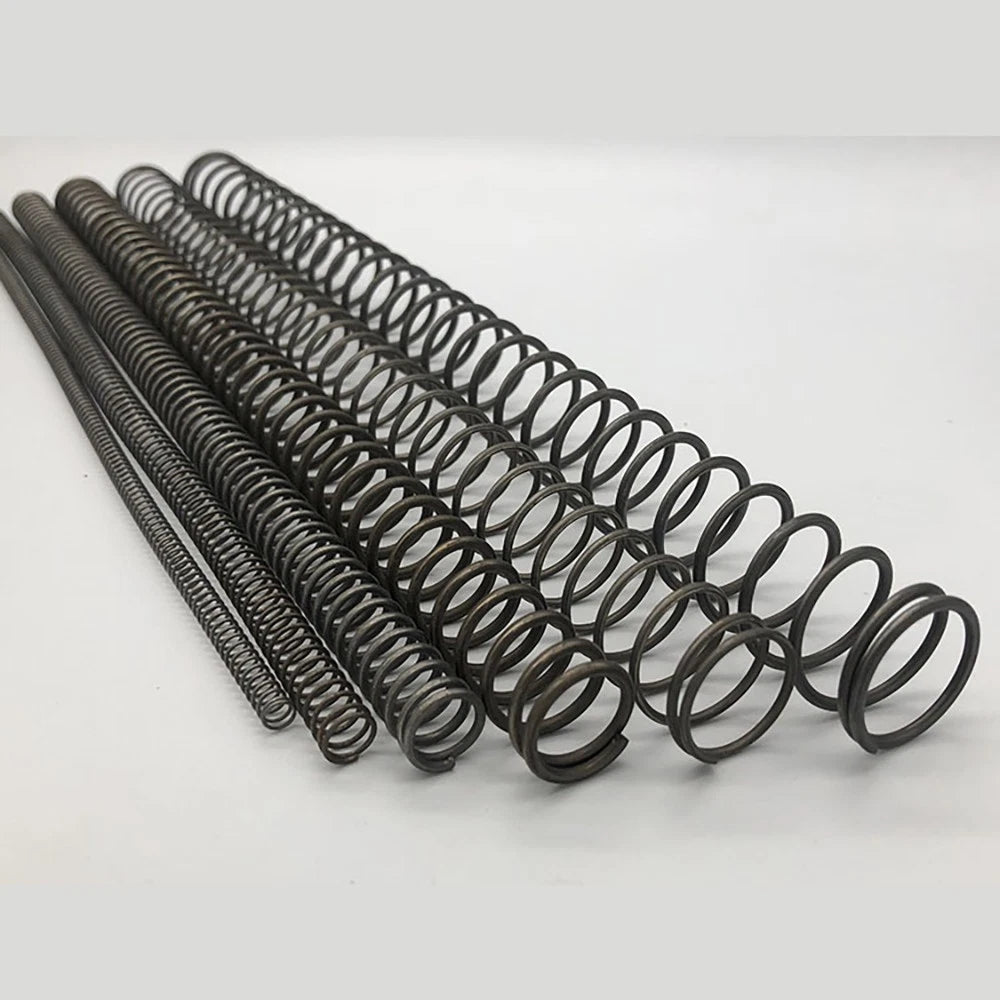 Spring Steel Compression Spring, 0.3-4.5mm Wire Dia, 300mm Length, Spiral Spring