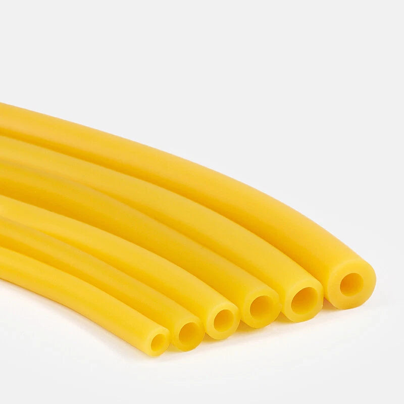 Natural Latex Rubber Tubing — ID 1.6mm to 6mm, Multi-Color, Cut-to-Length