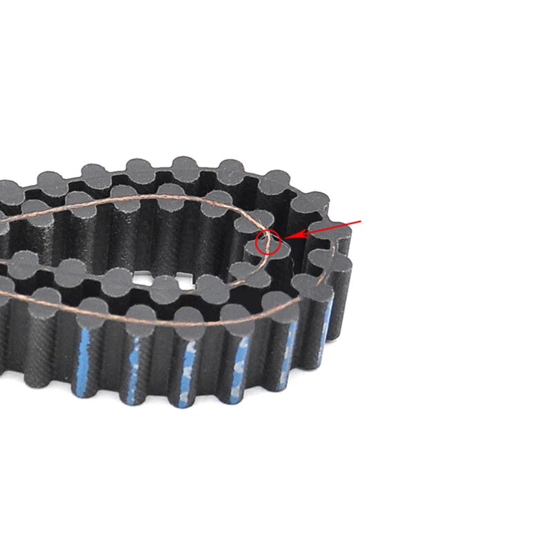 D5M Double-Sided Timing Belt – Closed Loop Synchronous Belt, 15/20/25mm Wide