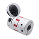 D45mm L66mm Shaft Coupler Flexible Plum Coupling CNC Stepper Motor Jaw Spider