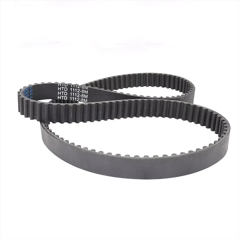 HTD 8M Rubber Timing Belt Closed Loop — 30mm & 40mm Width, 288–4400mm Perimeter