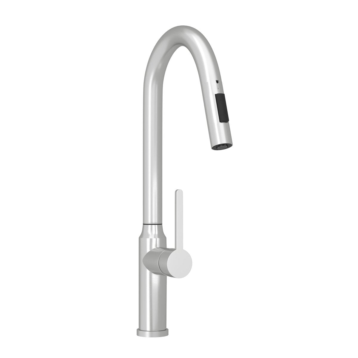 18.83" CUPC Certified Pull - down Kitchen Faucet (Brushed Nickel Finish) - HomeDIYer