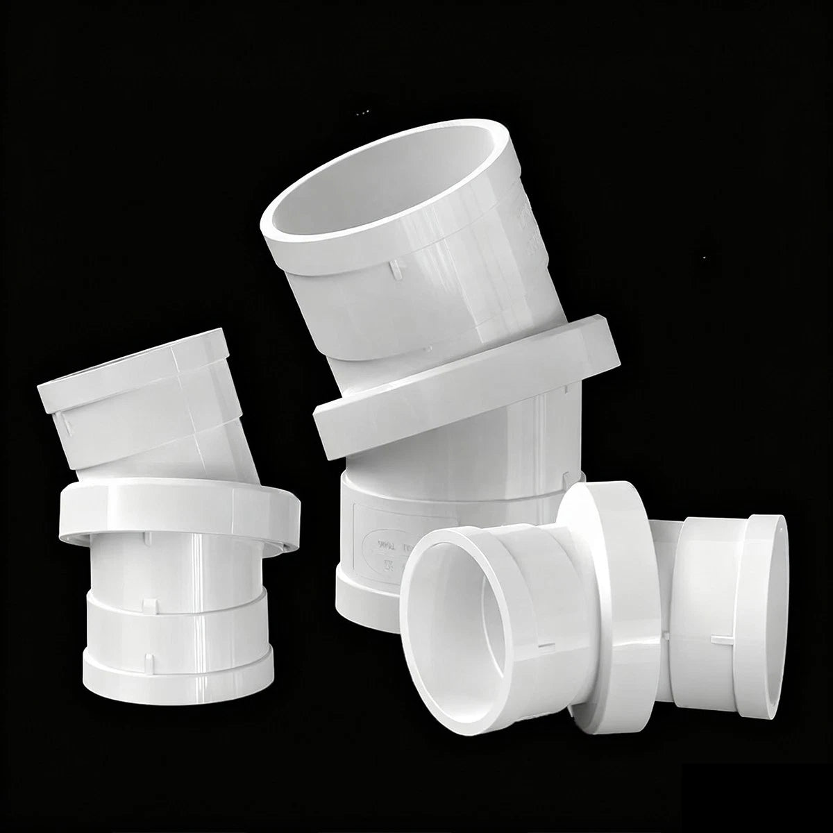 Rotating Elbow Pipe Fitting PVC Fittings Adjustable Connector Universal Joint