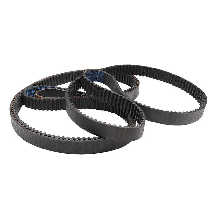 S5M Rubber Timing Belt Closed Loop — 15mm & 20mm Width, 250–2800mm Loop, for CNC & 3D Printer Pulleys