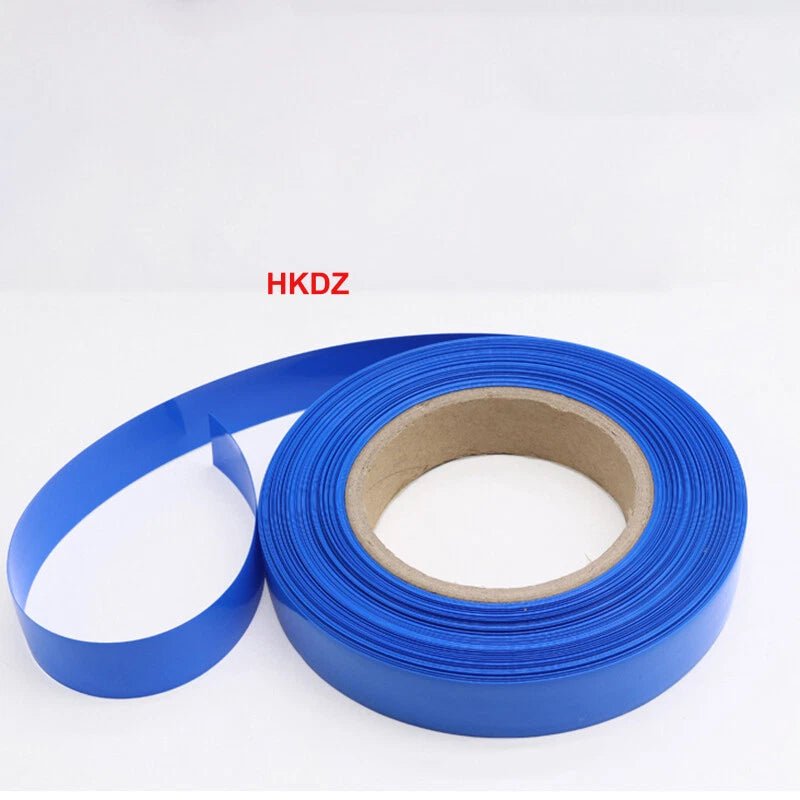 PVC Heat Shrink Tubing – Wide Flat Wrap for Battery Packs & Wire Insulation - HomeDIYer
